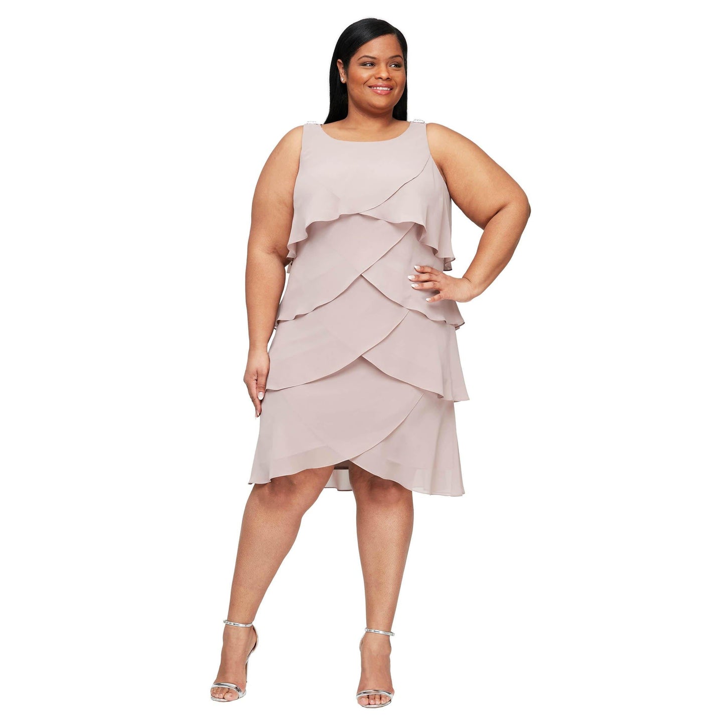 SL Fashions Formal Short Cocktail Dress 614044 - The Dress Outlet