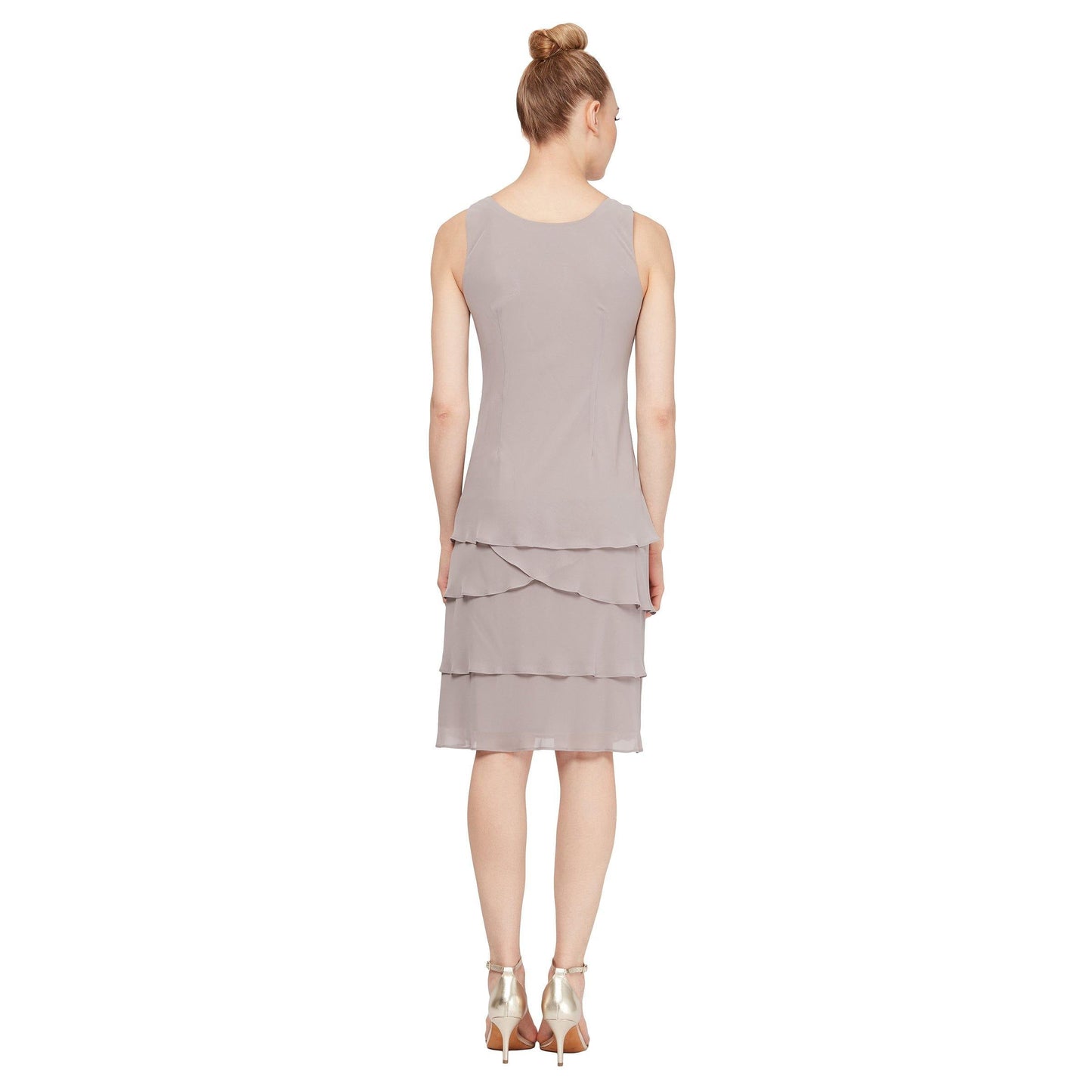 SL Fashions Mother of the Bride Short Dress 110692 - The Dress Outlet