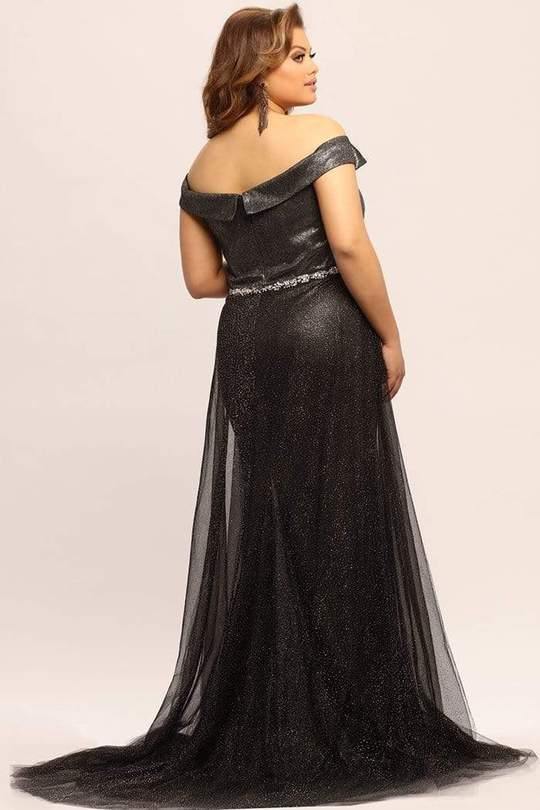 Sydneys Closet Long Prom Plus Size Dress - The Dress Outlet