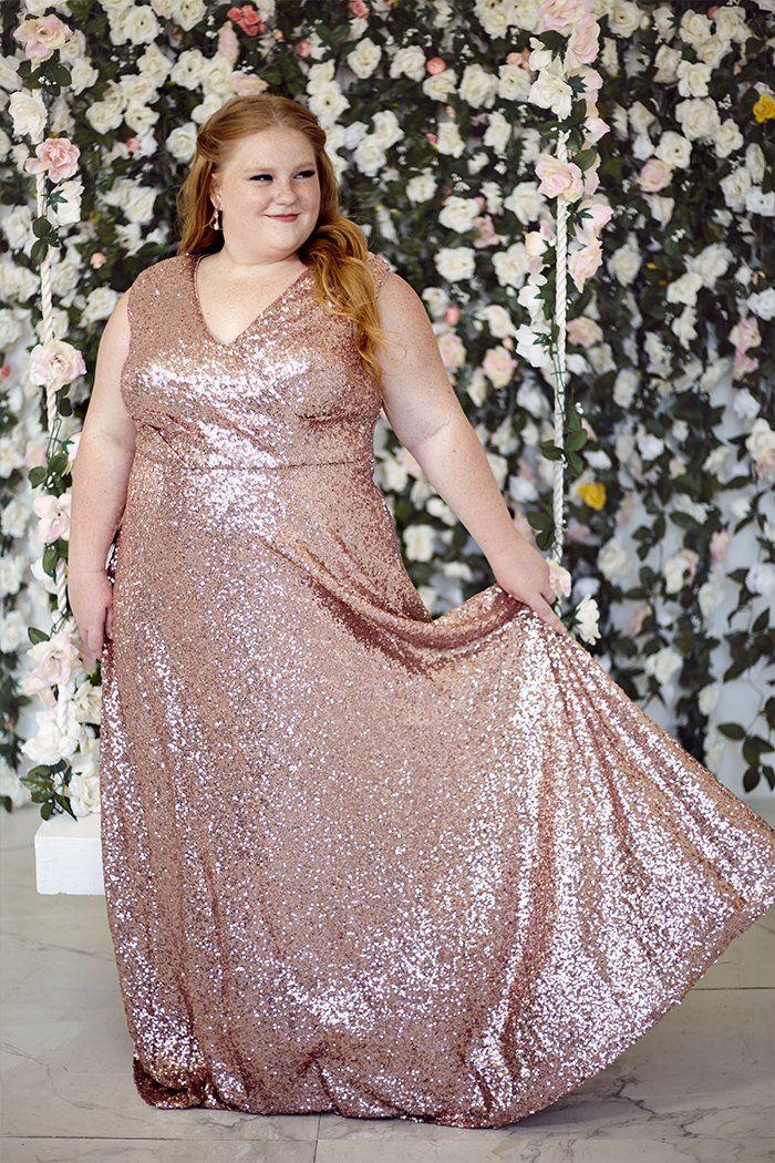 Sydneys Closet Prom Plus Sizes Sleeveless Long Gown - The Dress Outlet