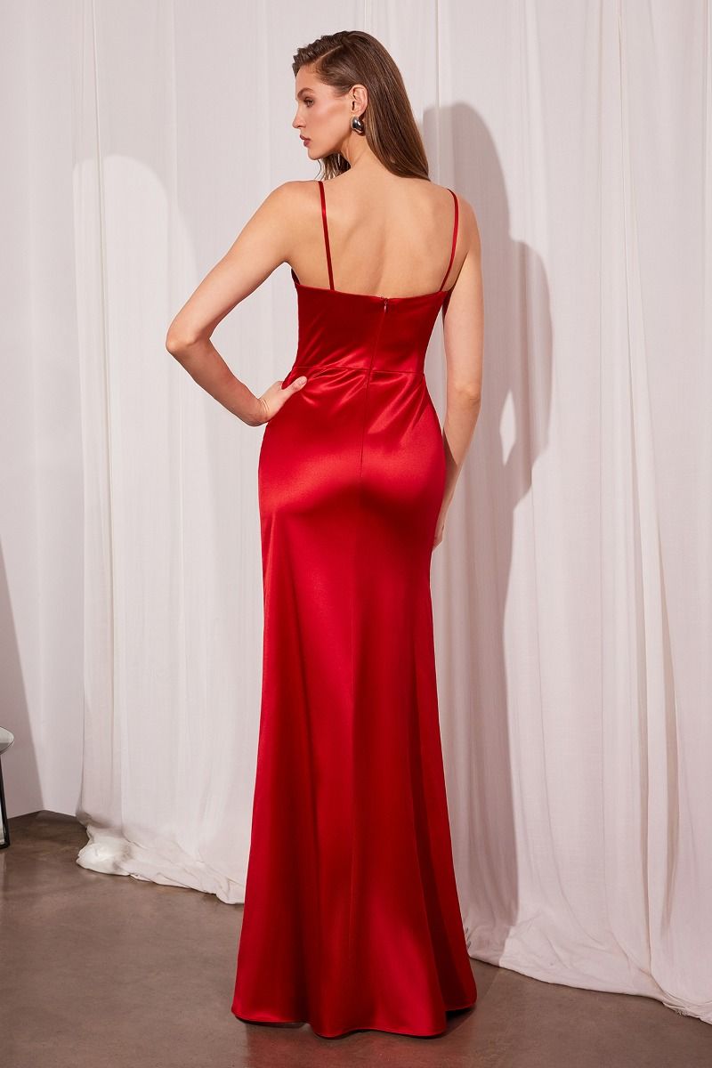 Prom Dresses Prom Long Formal Fitted Evening Dress Red