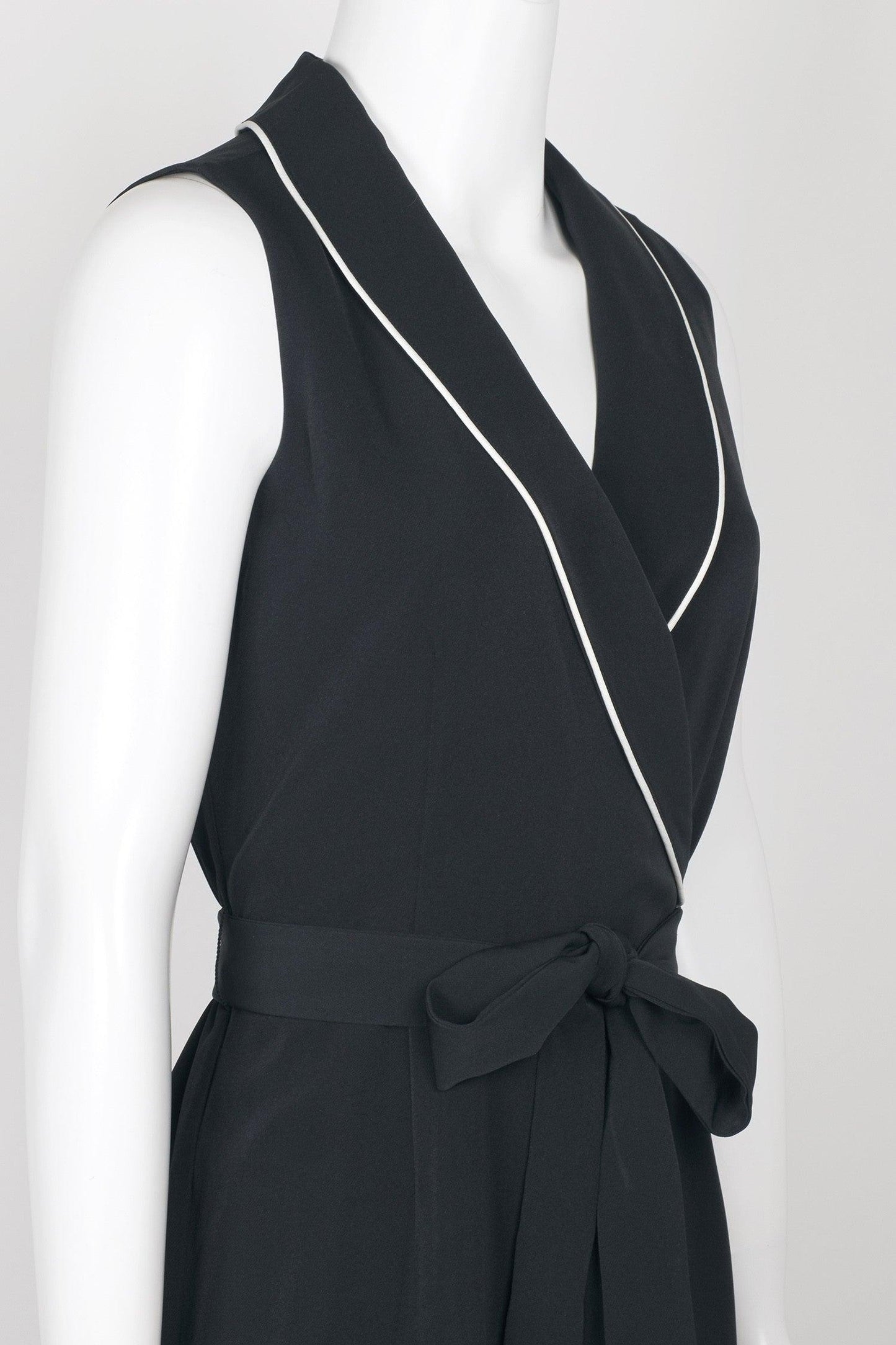 Tahari Formal Sleeveless Jumpsuit - The Dress Outlet