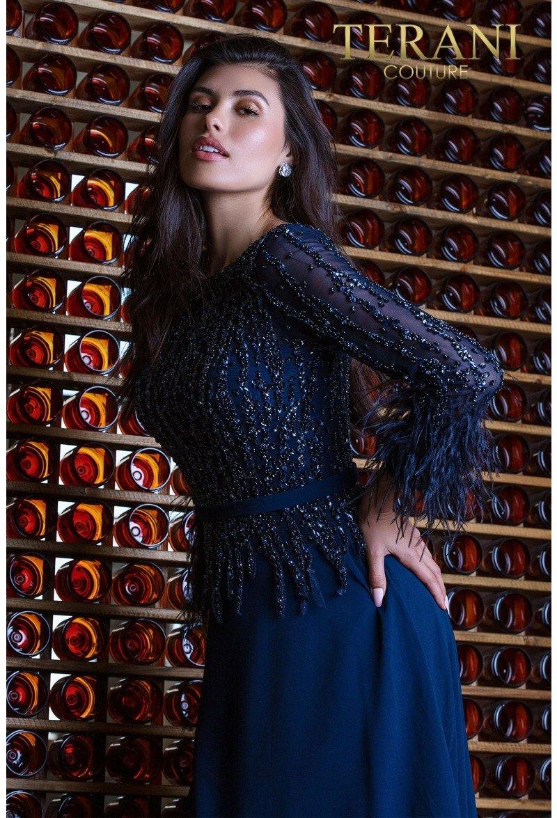Terani Couture Long Formal Dress 1921M0473 - The Dress Outlet