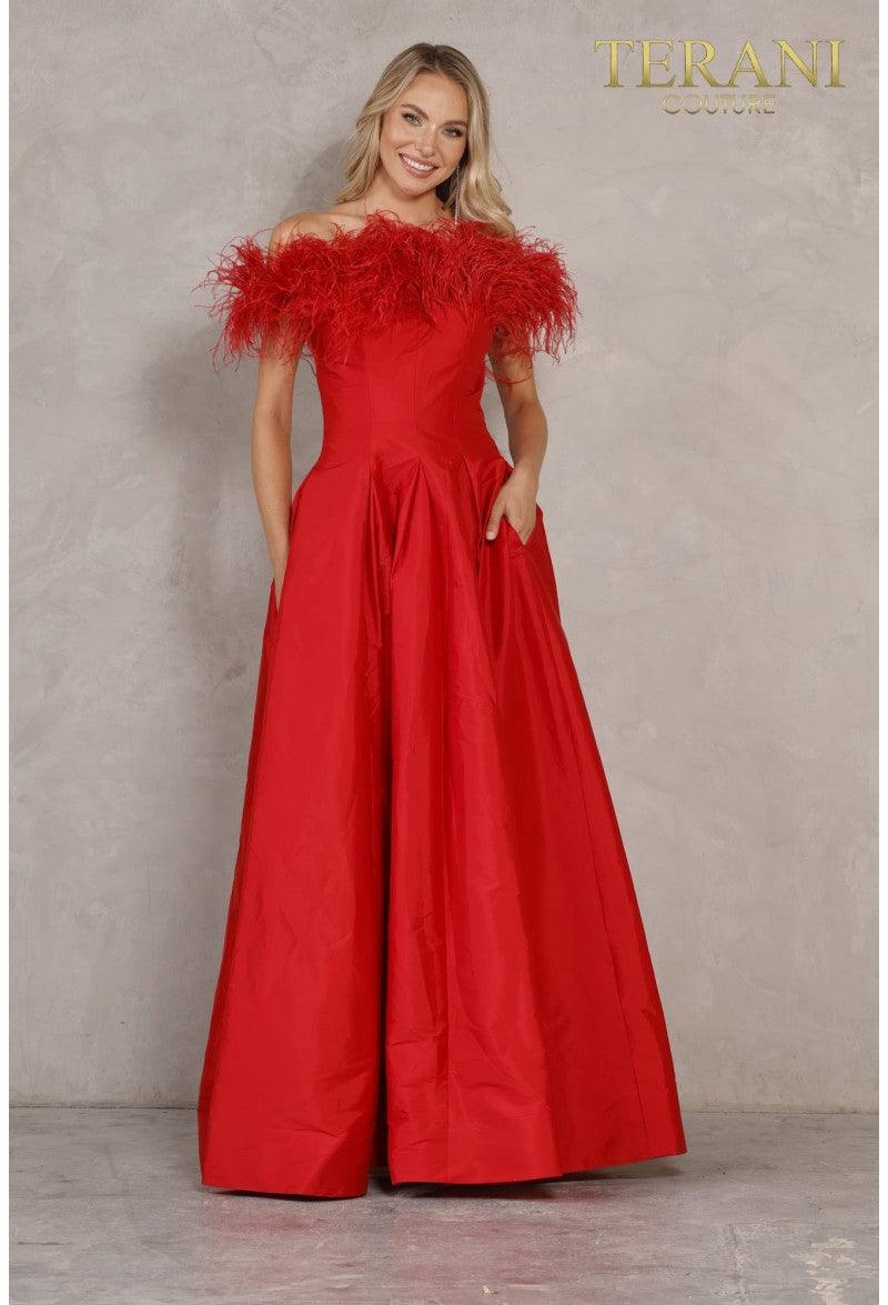 Terani Couture Long Formal Evening Gown 2021E3572 - The Dress Outlet