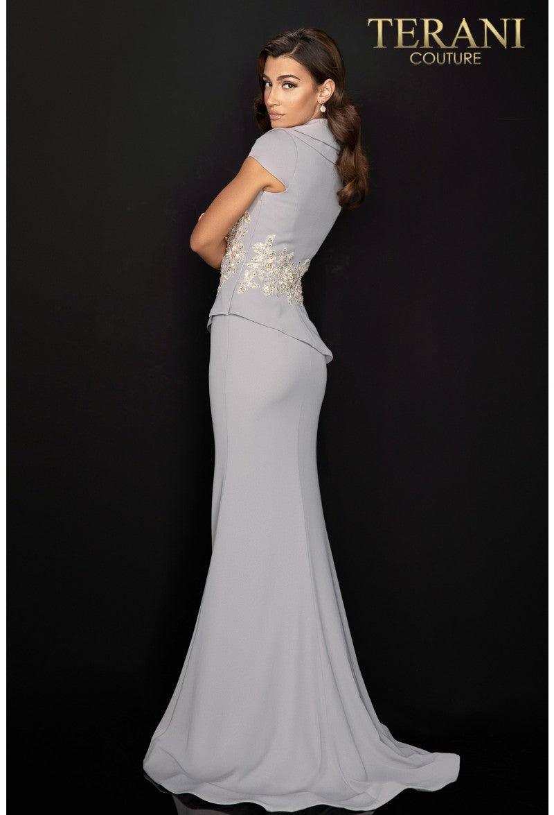 فستان حورية البحر الرسمي الطويل من Terani Couture 2011M2135