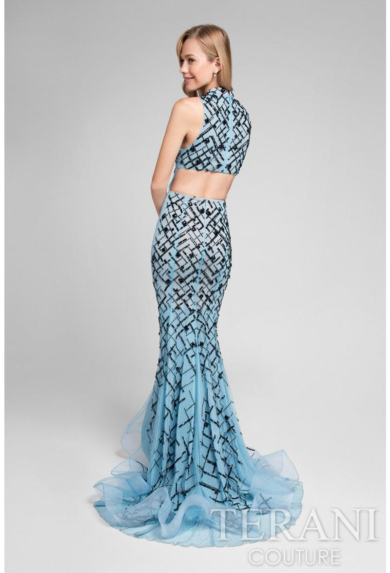 Terani Couture Long Formal Prom Dress 1712P2494 - The Dress Outlet
