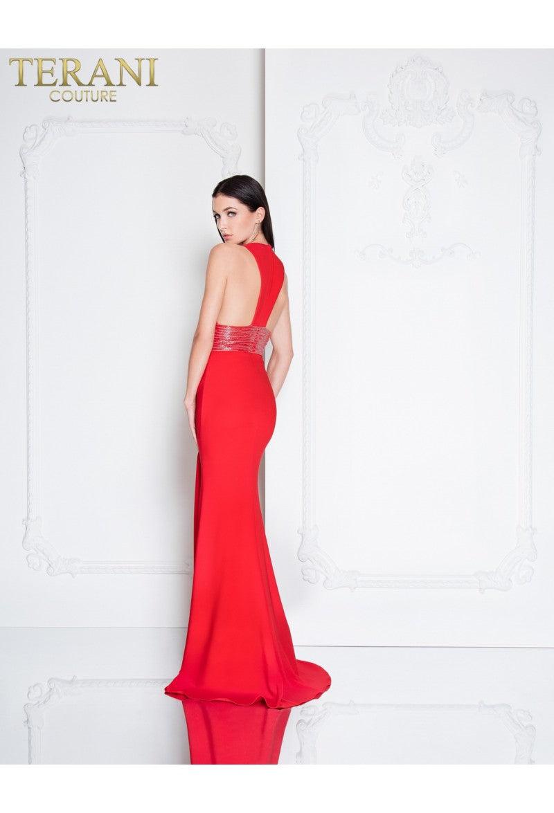 Terani Couture Sexy Long Prom Dress 1811E6103 - The Dress Outlet
