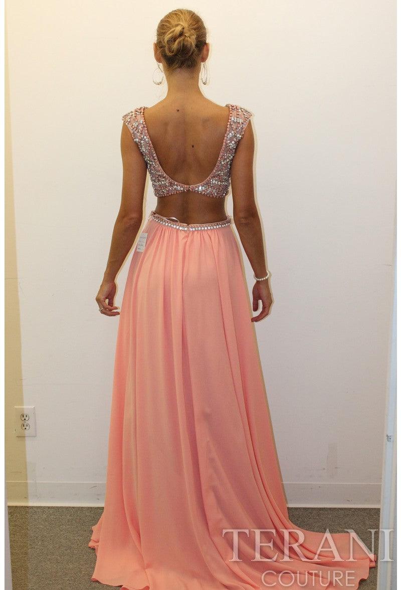 Terani Couture Sexy Two-Piece Prom Dress Sale 1712P2749 - The Dress Outlet