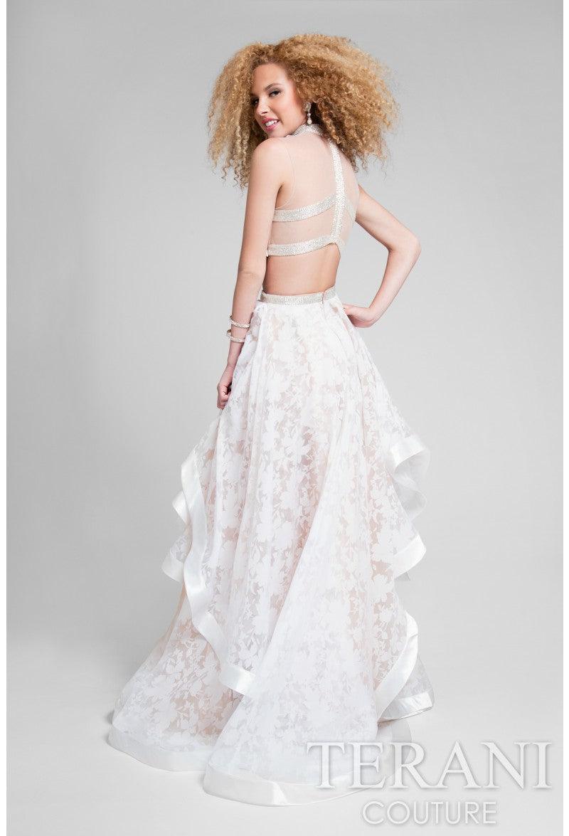 Terani Couture Two Piece Long Prom Dress 1711P2713 - The Dress Outlet