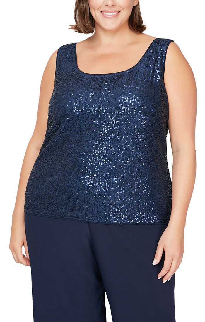 جاكيت توين سيت بأكمام طويلة من أليكس إيفيننجز 8496681 للبيع