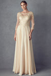 Mother of the Bride Dresses Long Formal Mother of the Bride Lace Dress Champagne