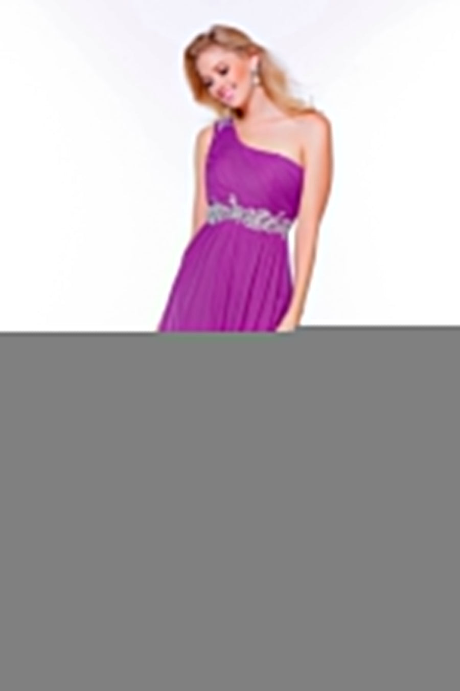 فستان رسمي طويل بكتف واحد من Nox Anabel 2688