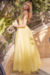 Prom Dresses Long Ball Gown Formal Prom Dress Yellow