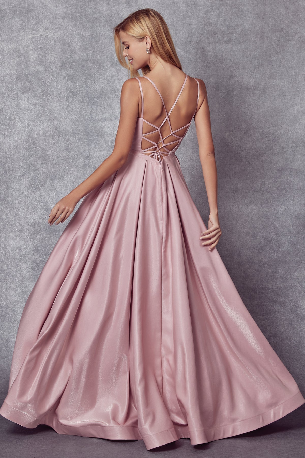 Prom Dresses Long Formal Prom A Line Dress Mauve