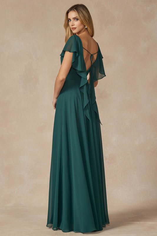 Formal Dresses Long Formal A Line Evening Dress Emerald Green