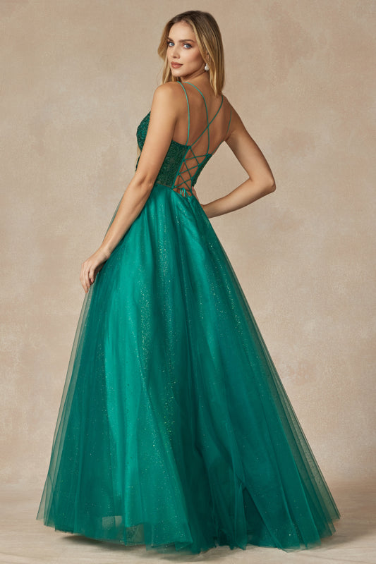 Prom Dresses Long Ball Gown Formal Prom Dress Emerrald Green