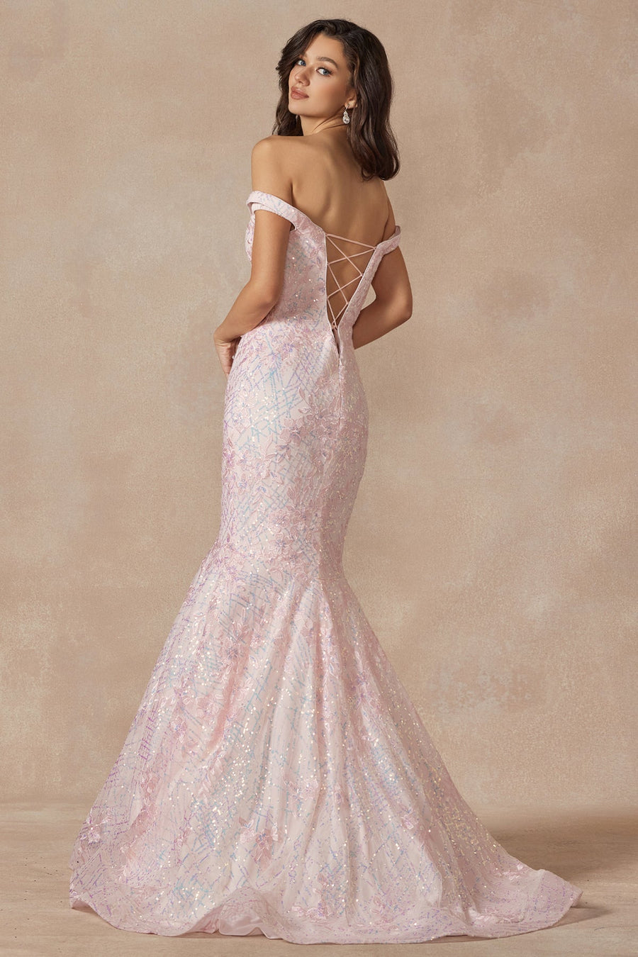 Prom Dresses Formal Long Prom Mermaid Dress Blush