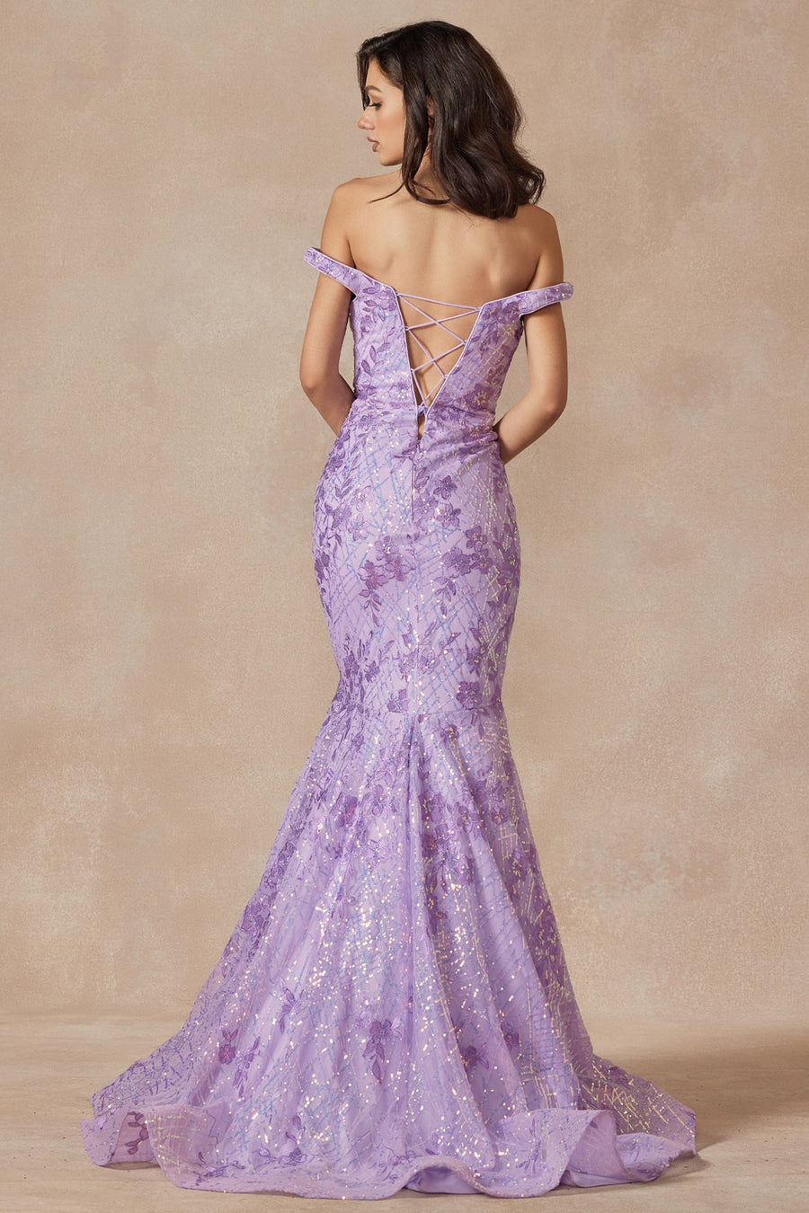 Prom Dresses Formal Long Prom Mermaid Dress Lilac