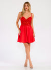 Cocktail Dresses A Line Short Cocktail Sequin Dress Red