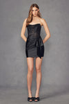 Cocktail Dresses Sequin Short Cocktail Dress Black