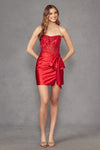 Cocktail Dresses Sequin Short Cocktail Dress Red