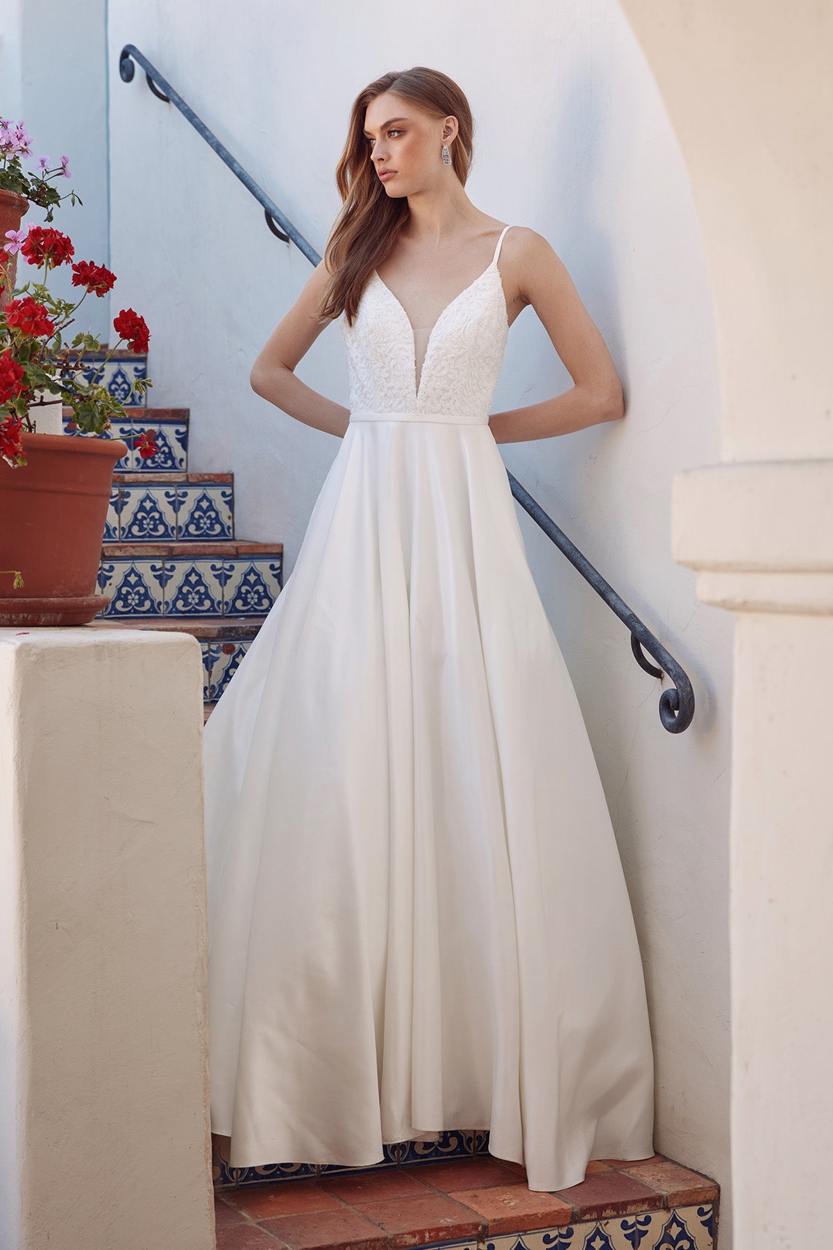 Wedding Dresses Long Wedding A Line Dress Off White