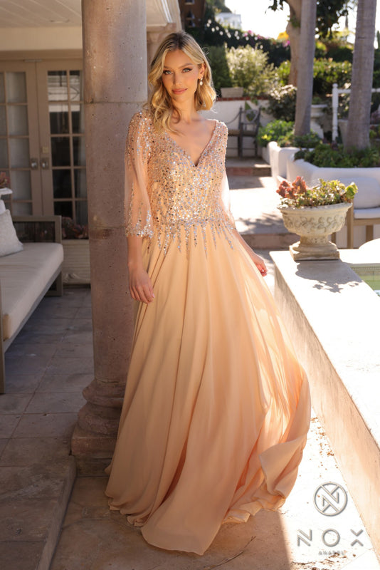 Plus Size Dresses Plus Size Long Formal Mother of the Bride Dress Gold