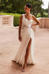 Wedding Dresses Bridal Gown Long Fitted Wedding Dress White