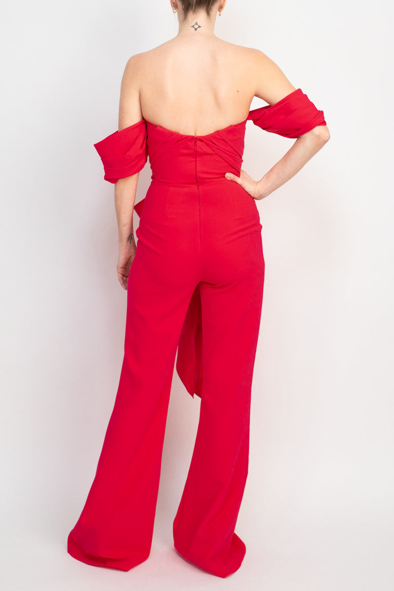 Jumpsuit Long Formal Jumpsuit Lipstick