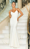 Wedding Dresses Bridal Long Simple Wedding Dress White