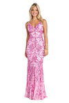 Prom Dresses Prom Fitted Long Formal Sequin DressPink