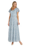 Mother of the Bride Dresses Long Sequin Mother of the Bride Dress Light Blue