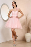 Cocktail Dresses Homecoming A Line Short Prom Dress Blush