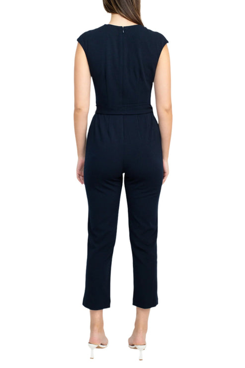 Jumpsuit Long Formal Pocket Jumpsuit Black Navy
