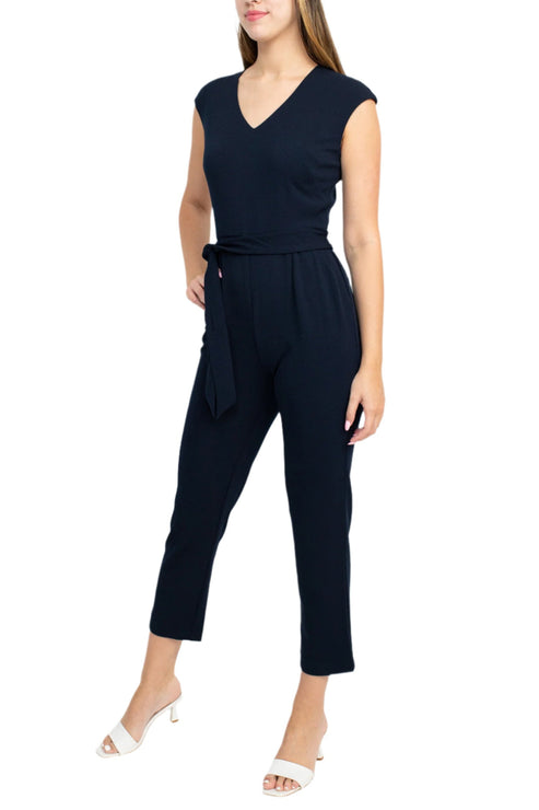 Jumpsuit Long Formal Pocket Jumpsuit Black Navy