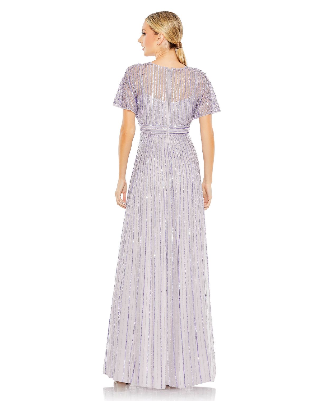 Formal Dresses Long Formal Prom Sequin A Line Dress Lavender