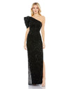 Formal Dresses Long Beaded Sequin Formal Prom Dress Black