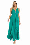 Formal Dresses Long Formal Ruffle Flyaway Dress Verde