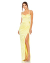 Prom Dresses Long Spaghetti Strap Prom Dress Lemon