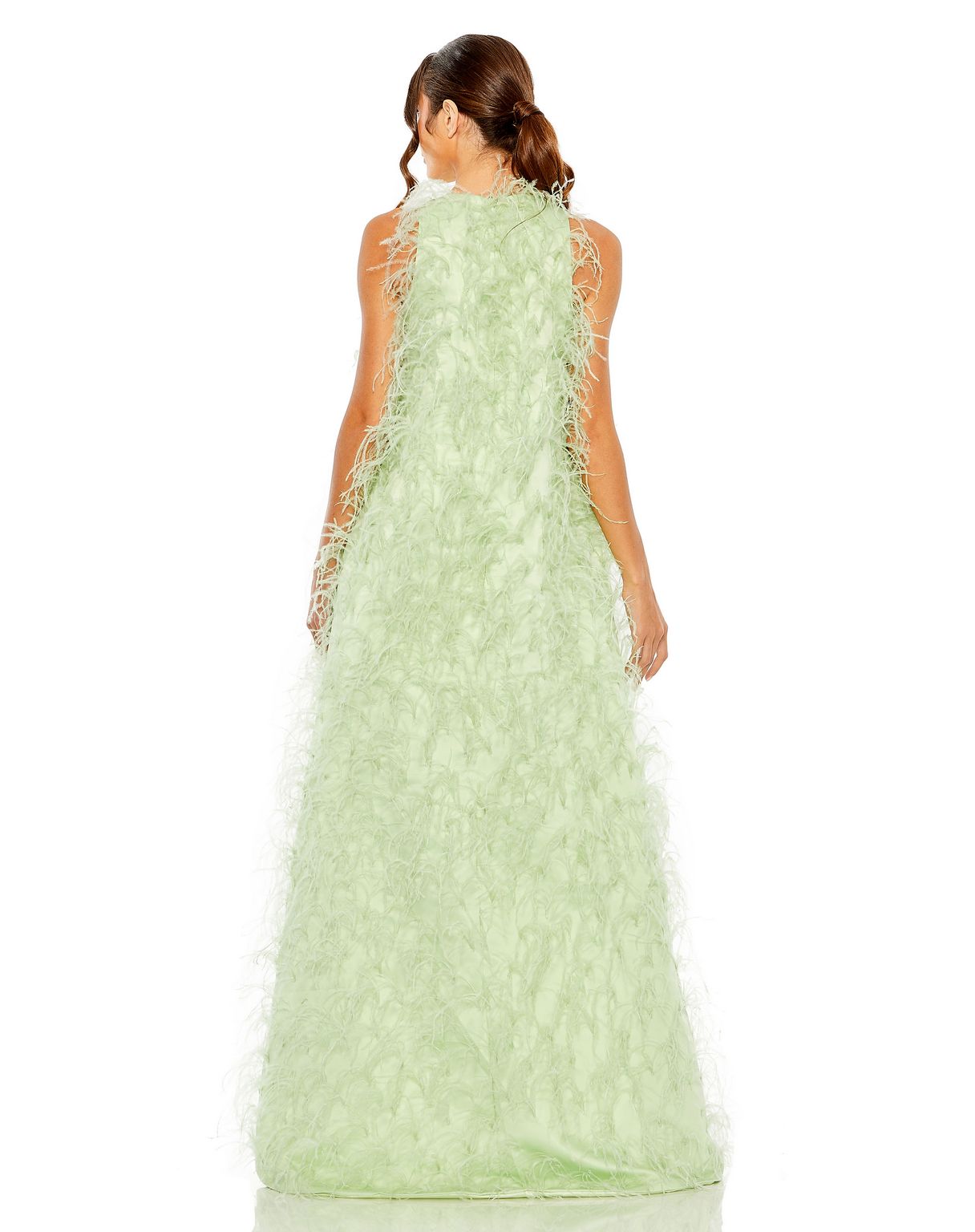 Formal Dresses A Line High Low Formal Evening Dress Mint