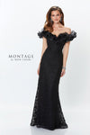 Formal Dresses Long Ruffle Formal Evening Dress Black