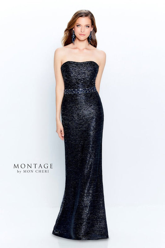 Formal Dresses Long Beaded Formal Evening Dress Navy Blue