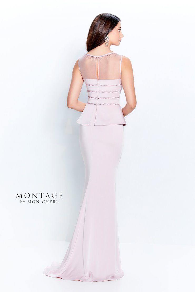 Formal Dresses Long Peplum Ruffle Formal Dress Petal