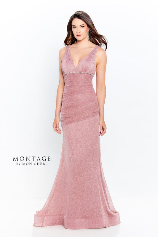 Formal Dresses Long Metallic Formal Dress Mauve