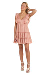 Cocktail Dresses Short Homecoming Satin Cocktail Dress Salmon
