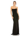Formal Dresses Long Strapless Prom Formal Dress Black