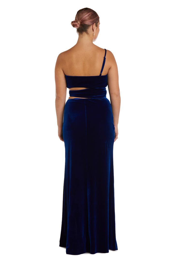 Prom Dresses Long Formal Cut Out Prom Dress Royal