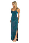 Prom Dresses Long Glitter Formal Prom Dress  Teal