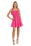 Cocktail Dresses Short Cocktail Ribbon Dress Hot Pink