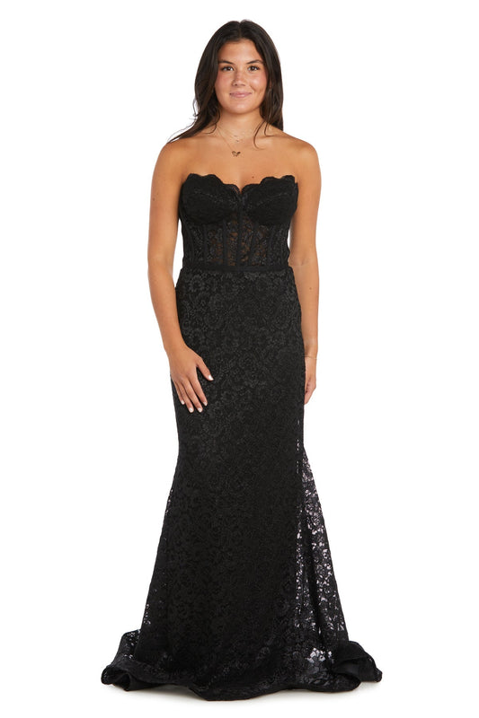 Prom Dresses Long Lace Formal Prom Dress Black